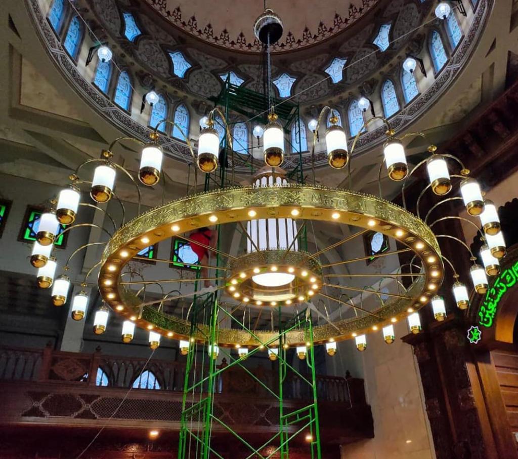 lampu hias masjid