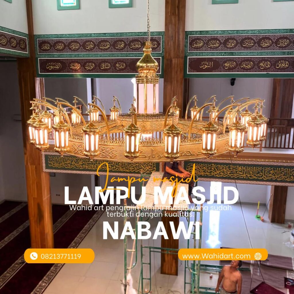 LAMPU HIAS MASJID