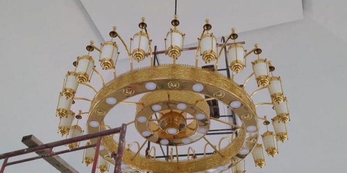 Lampu Nabawi Tembaga Kuningan