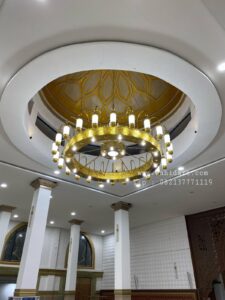 Lampu Hias Nabawi mempercantik ruangan masjid