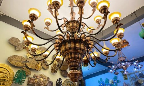 lampu robyong tembaga kuningan